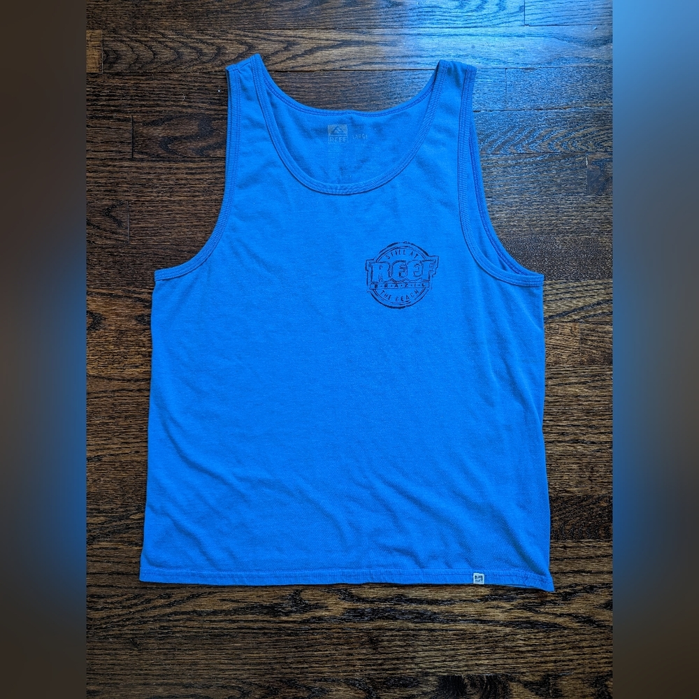 Reef Blue Tank Top